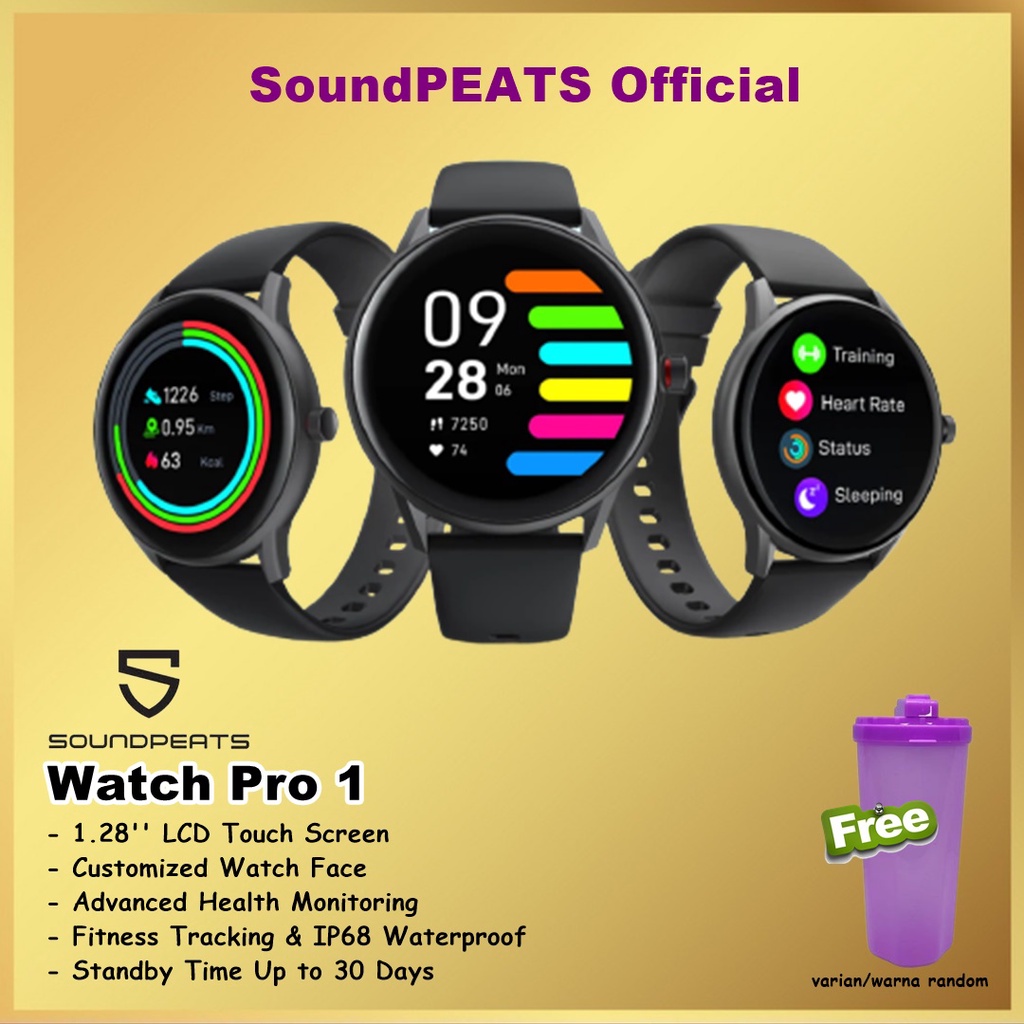 SoundPEATS Watch Pro1 Pro 1 Sport Smartwatch Premium Fitness Tracker