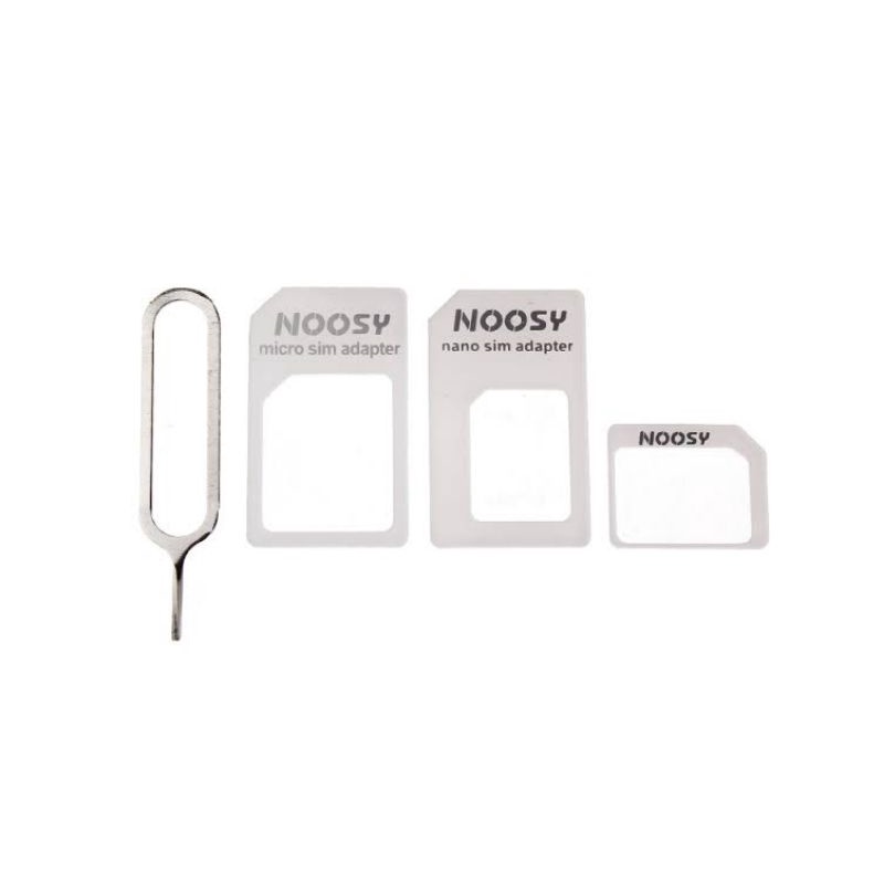 NOOSY 3 in 1 Nano SIM Adapter &amp; ejector simcard - NSY04