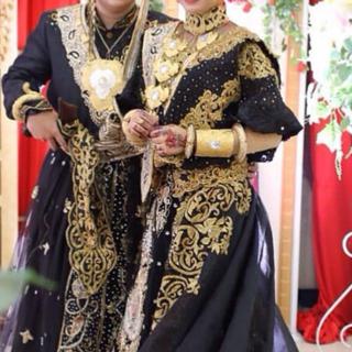 Baju Pengantin Adat Bugis Moderen Tanpa Acesoris Shopee Indonesia