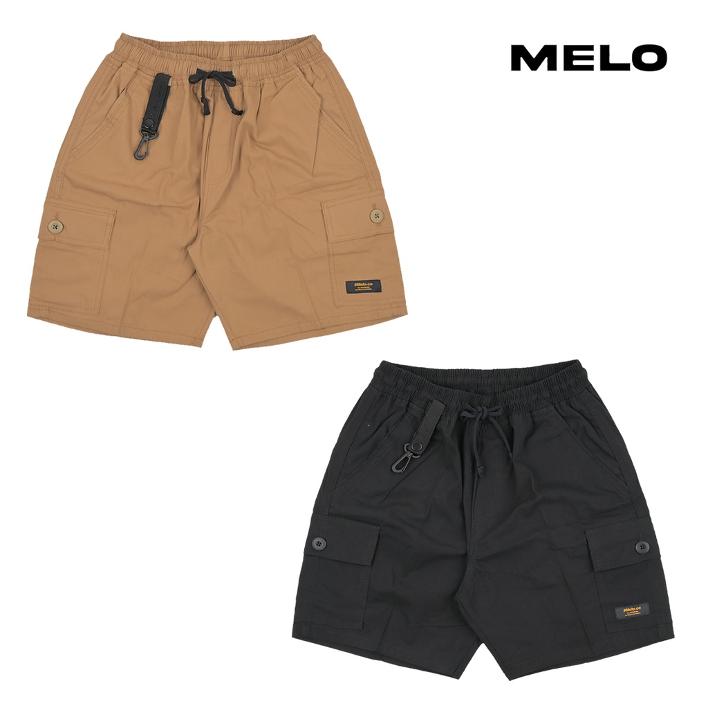 Melo - Short Pants Navis Melo | Celana Pendek Cargo Distro Pria | Short Pants Pria Wanita | Celana P