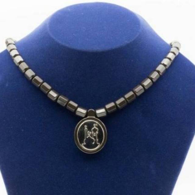 Ginsamyong Titanium liontin Masjid Nabawi // asli bersertifikat // kalung dan gelang kesehatan