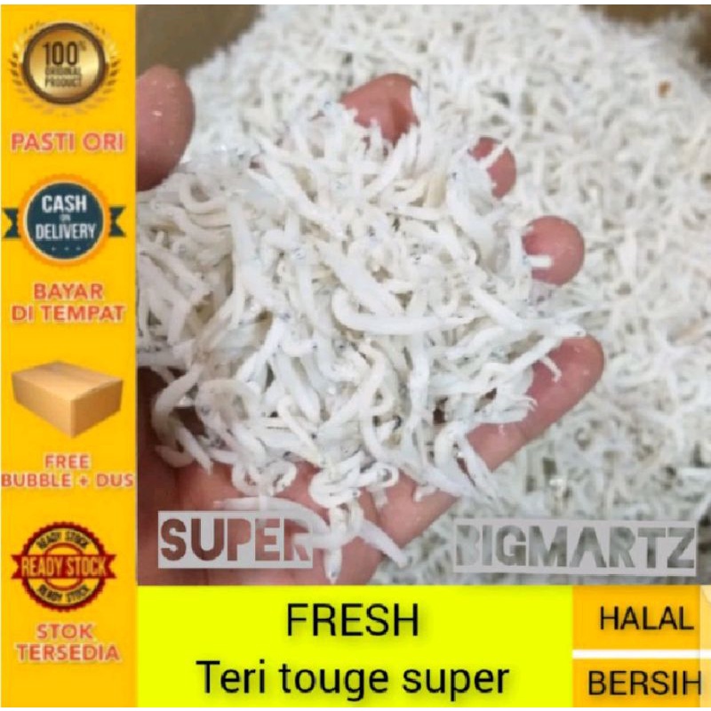 

ikan asin touge jumbo fresh 250gr