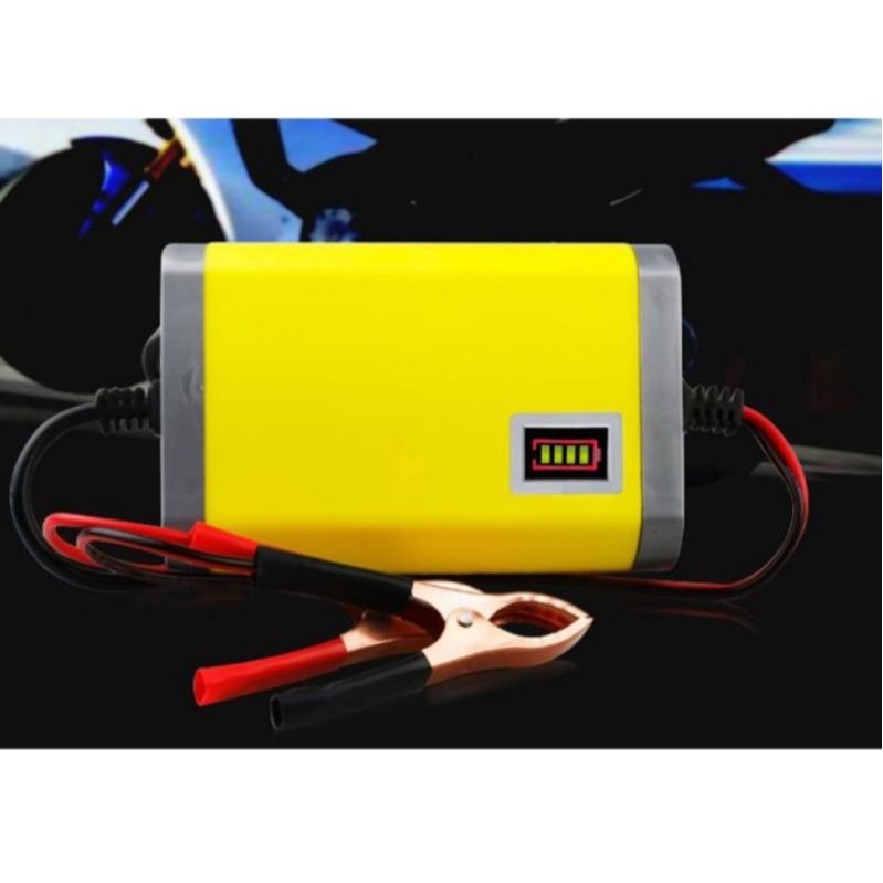 CHARGER AKI MOTOR 12V ORIGINAL DIJAMIN KUAT