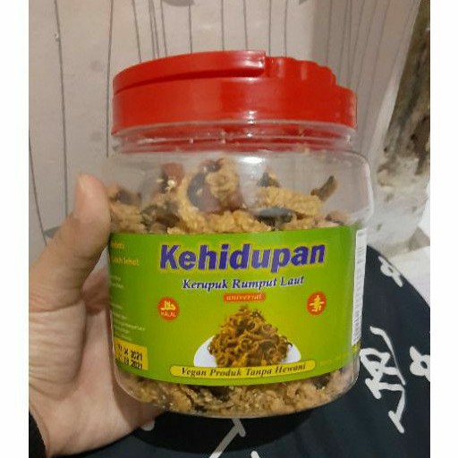 

KERUPUK RUMPUT LAUT KEHIDUPAN (VEGAN) isi 100gr