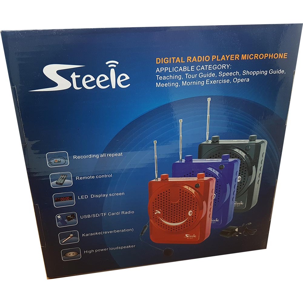 Portable Audio Waist Band Steele Microphone