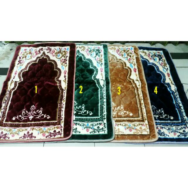 Sejadah Tebal Sajadah Quilting Empuk Premium