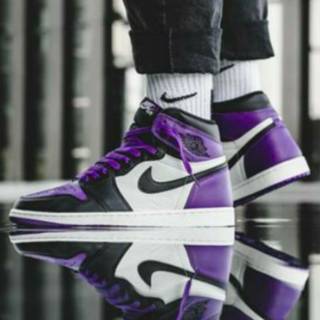 nike air jordan 1 retro high og court purple
