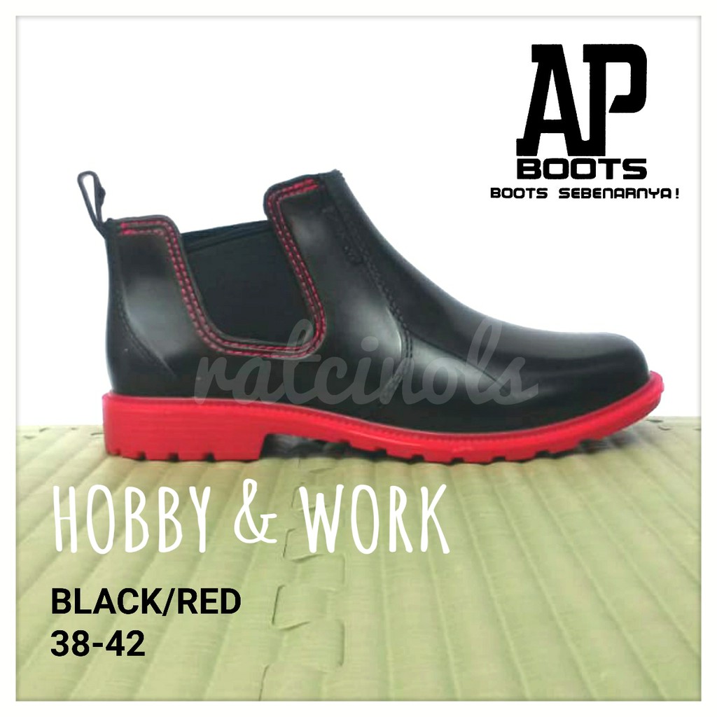 SEPATU AP BOOT HOBBY AND WORK