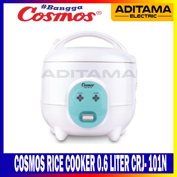 COSMOS RICE COOKER 0.6 LITER CRJ-101 N / MAGIC COM COSMOS 0,6L CRJ101 CRJ101N