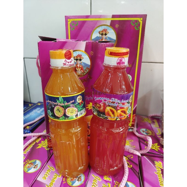 Sirup Markisa Terong Belanda PER BOTOL 500 ml Minuman Syrup Jus Buah Markisa Asli Segar Manis Oleh O