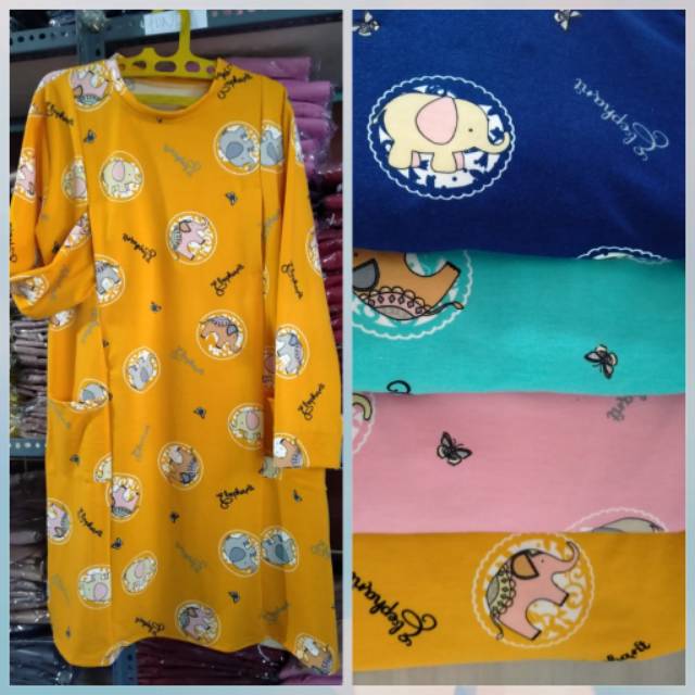 TUNIK BABYTERRY IMPORT KARAKTER / BISA BUSI