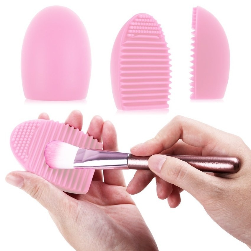 BRUSH EGG - Pembersih Kuas - Egg Brush - Alat Pencuci Kuas - KAK-85 (BRUSHEGG)