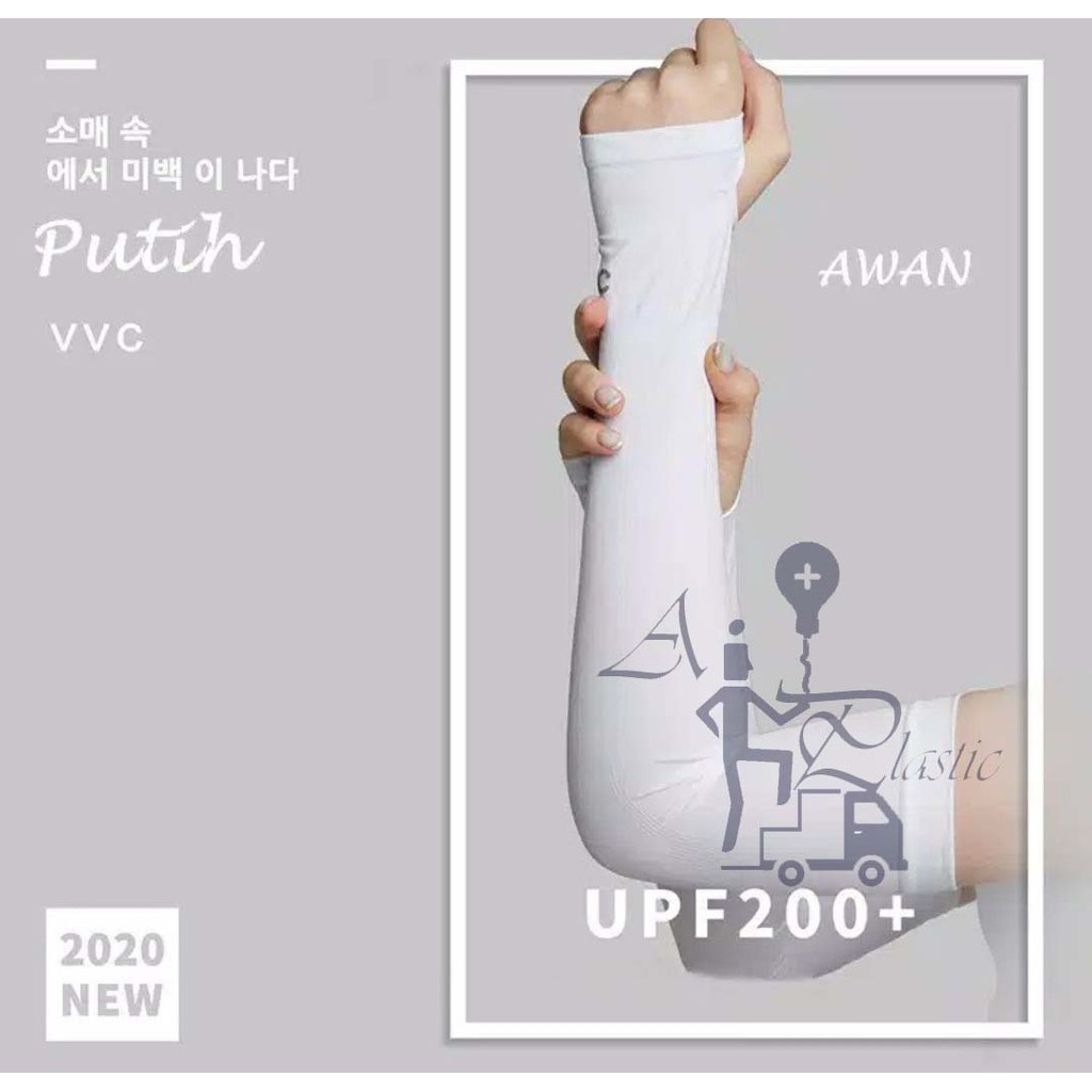 Sarung Tangan Lengan Manset Panjang Korea Anti Sinar UV Handsock Sport Unisex-2