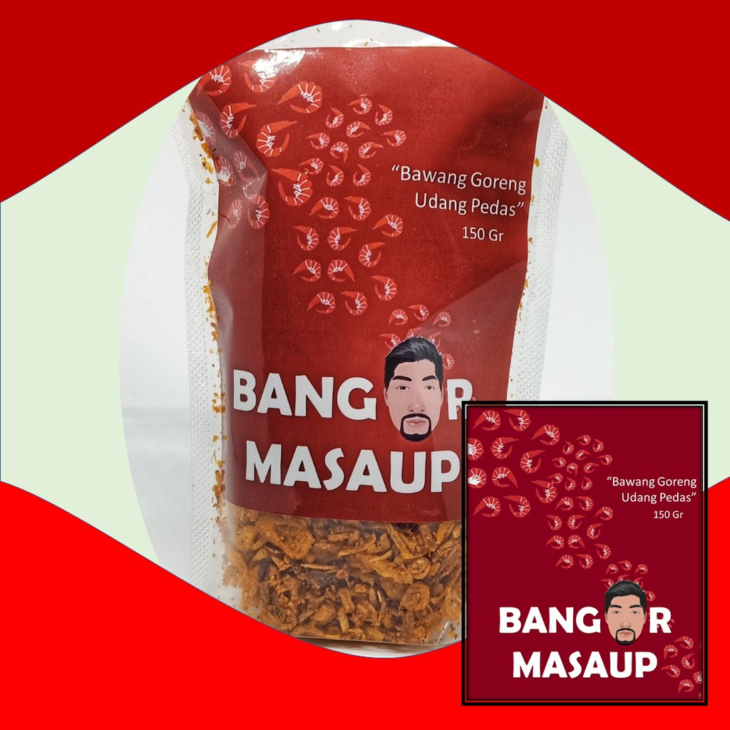 

Bawang Goreng "Masaup" Rasa Udang (Ebi) Pedas