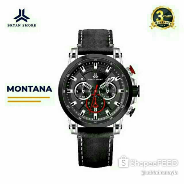 Jam Tangan BRYAN SMORE - MONTANA - ORIGINAL - GARANSI 3 Tahun