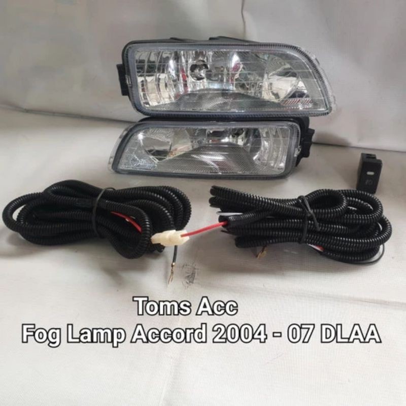 Fog Lamp Honda Accord CM5 2004 2007 Foglamp Lampu Kabut Bawah