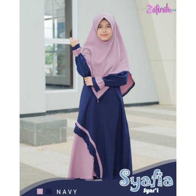 Gamis Syari Anak  Ori Zafirah Kids