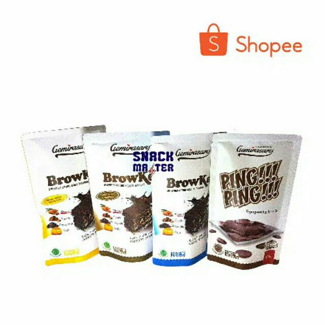 

SOLD OUT JANGAN DIPESAN Gemirasary Browker Brownies Kering BROWNIS KERING