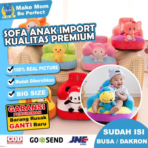 SA1 | Kursi Makan Anak Murah | Kursi Bayi Untuk Belajar duduk | Sofa Anak Ukuran Besar | Ruzain Mall