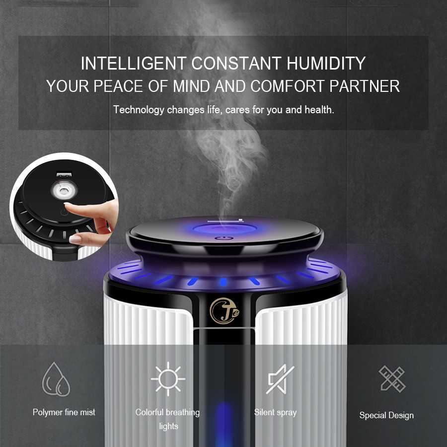 JE J Air Humidifier Smart Ultrasonic Aromatherapy RGB 900ml WKLS-1688