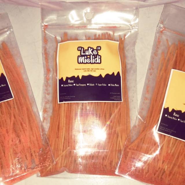 

[Bayar di Tempat] Luke mie lidi varian rasa