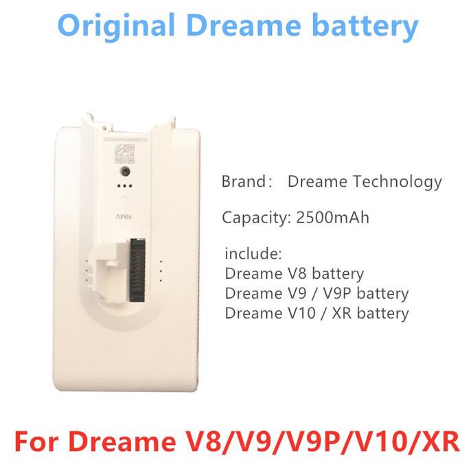 Dreame Battery Baterai Pengganti V9 V9P V10 Xr V11 V12 T10 T20 T30 - Dinamo