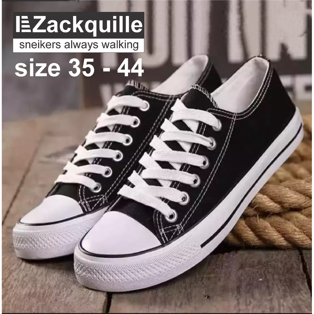 sepatu sneakers pria wanita zackquille / sepatu oxford / sepatu laki perempuan / sepatu sekolah / sepatu kasual  / sepatu klasik / sneakers klasik premium promo paling murah di shopee