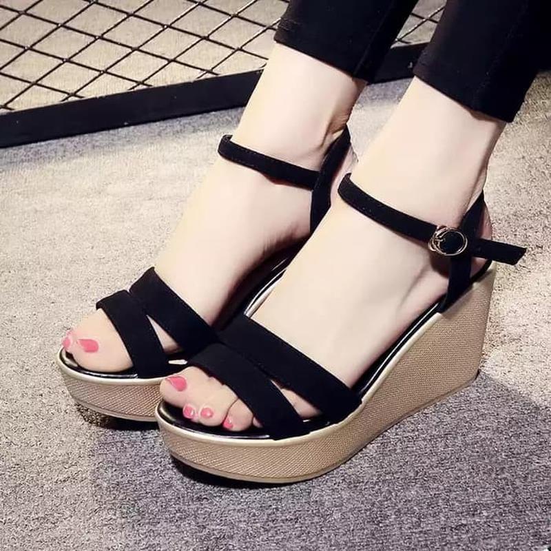 Sandal Wedges Wanita Emory Nadaya 18Emo5167 Emorystyle Ori Original Brand Branded Terbaru Sandal Wed