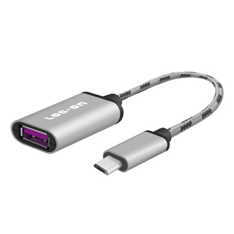 OTG KABEL LOGON LO-OT01 MICRO USB - TYPE-C - OTG TRANSFORM DATA STORAGE