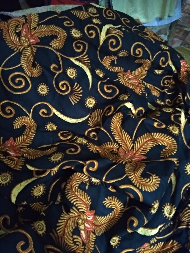 Bswart Batik Hrb026 Kenongo Hem Pendek Padi Pekalongan M L Xl Batik Pria Murah Modern Grosir