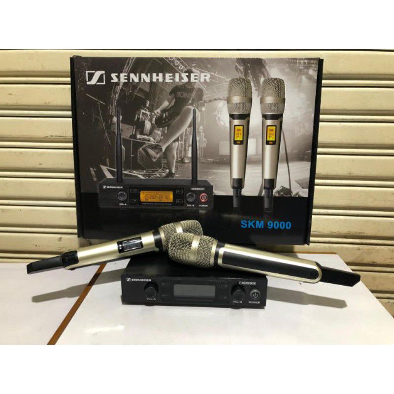 MIC WIRELESS SENNHEISER SKM 9000 NEW 2 MIC HANDLE