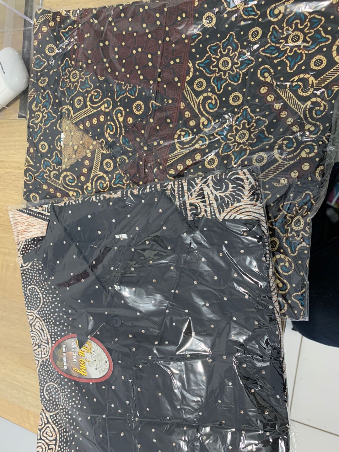 Bswart Batik Hrb026 Kenongo Hem Pendek Padi Pekalongan M L Xl Batik Pria Murah Modern Grosir