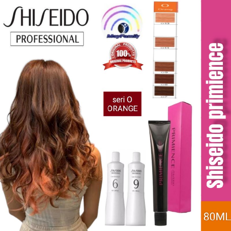 Hair Color Shiseido Primience Orange Pewarna Rambut Shiseido
