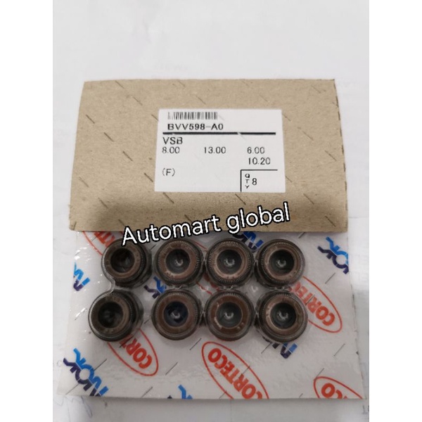 oil seal klep kijang diesel 2L 8pc nok asli warna abu