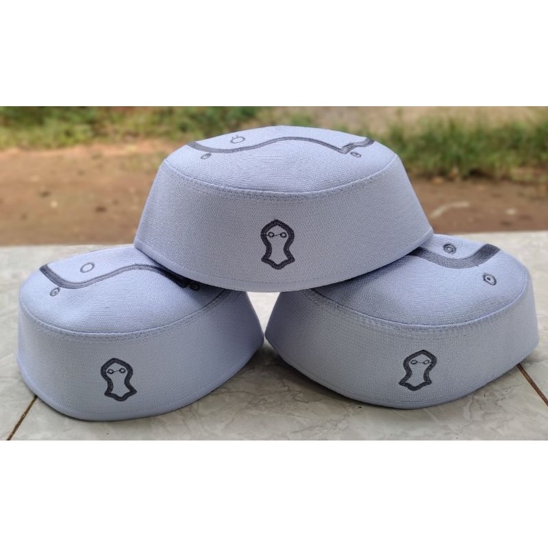 peci malaysia motif terompah / peci haji /peci terompah / kopyah peci