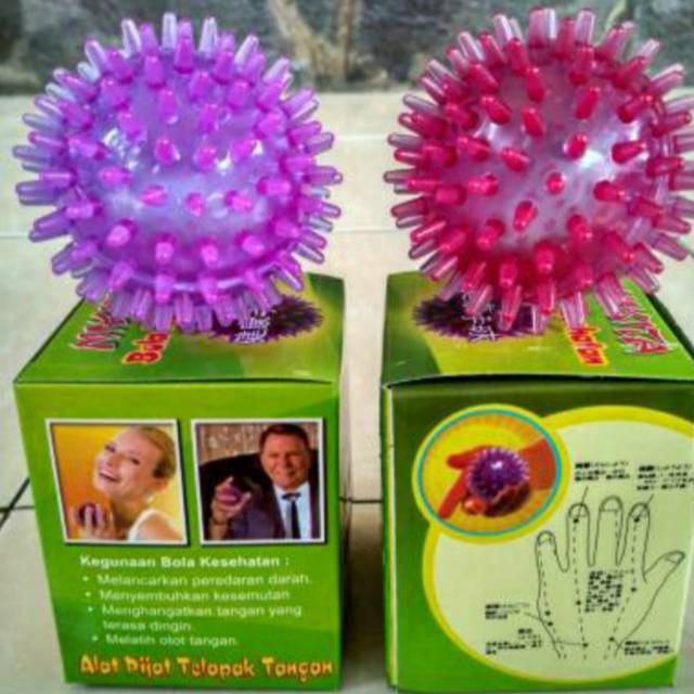 Bola terapi tangan refleksi