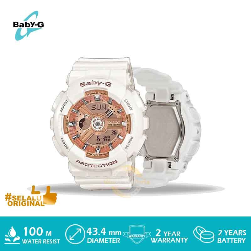 Casio Baby-G Analog Ladies BA-110-7A1DR/BA-110-7A1DR/BA-110