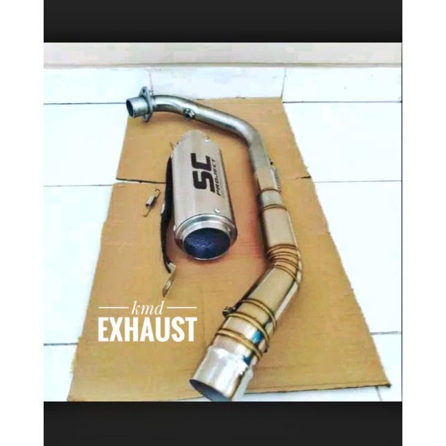 Knalpot racing Fu - knalpot satria fu 150 karbu fi