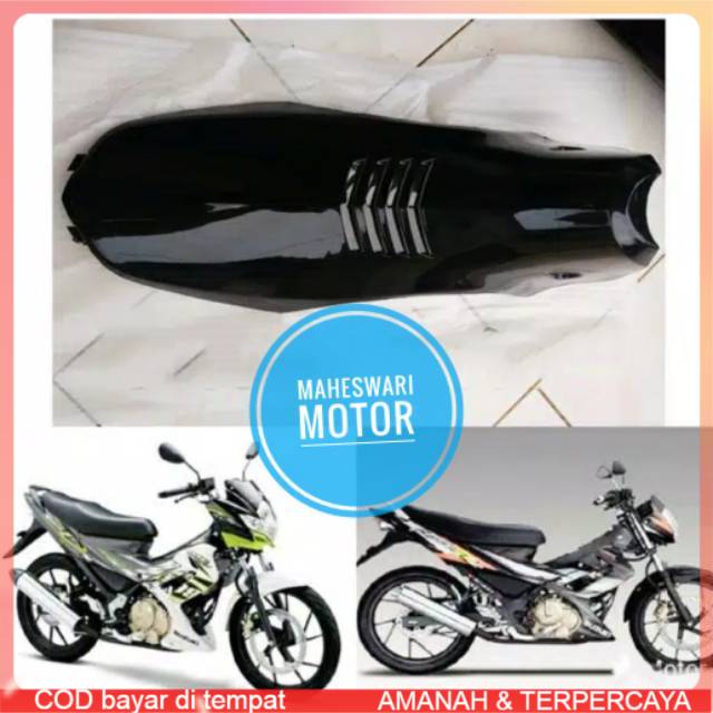 Termurah PROMO  Legshield Tengah Suzuki Satria Fu Lama Fu Barong. MURAH Aufia Sparepart Motor