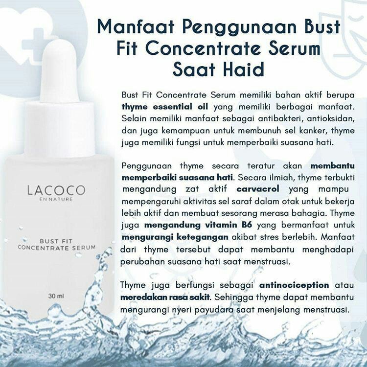 LACOCO Bust Fit Concentrate Serum Perawatan Payudara 30ml