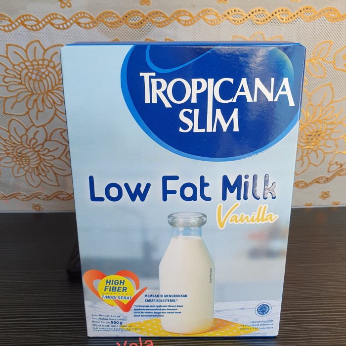 

Ee5041F10 Tropicana Slim Susu Low Fat Vanilla 500G 6Gggdddv
