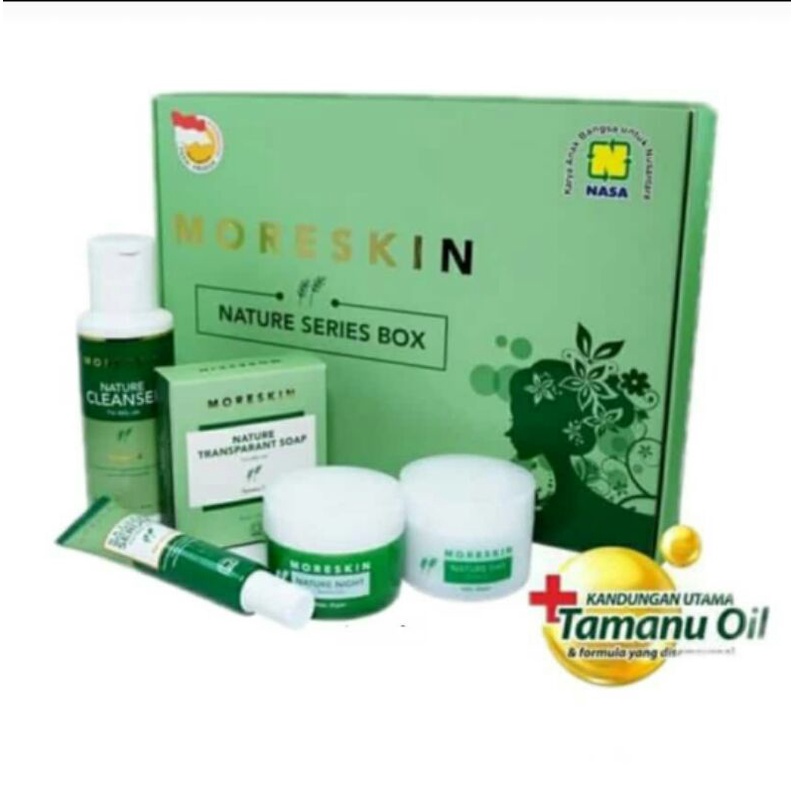 MORESKIN NATURE Original Nasa / Paket Moreskin Nature Nasa