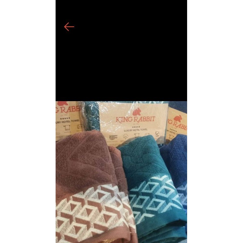 handuk hotel towel