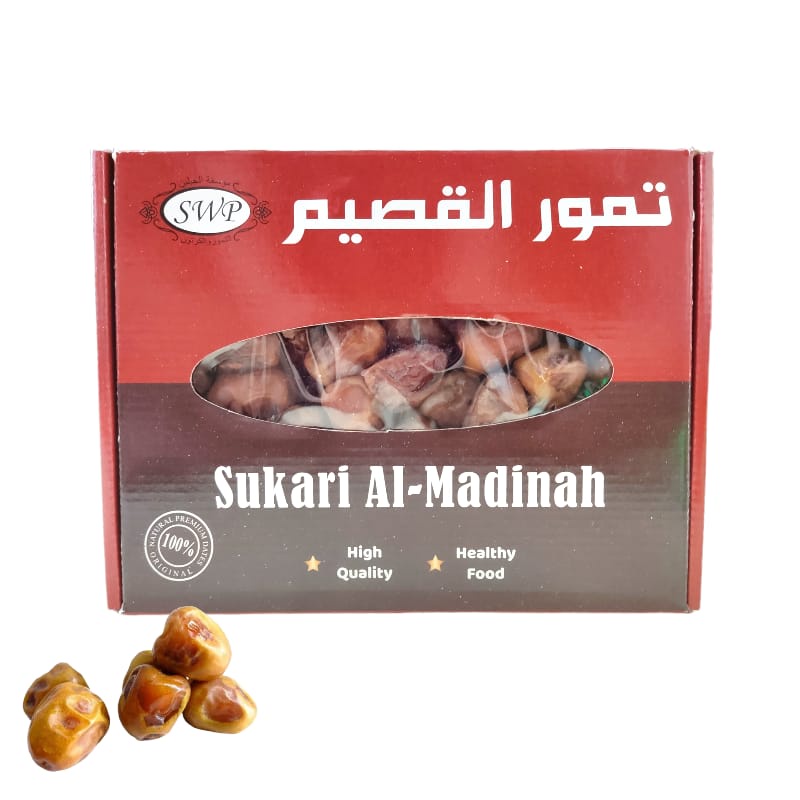 Kurma Sukari Madinah Premium 1kg Kemasan Dus