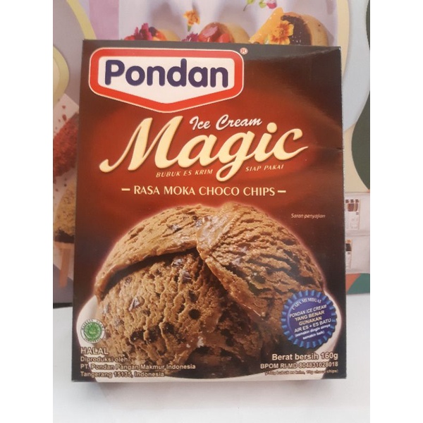 

pondan ice cream magic moka