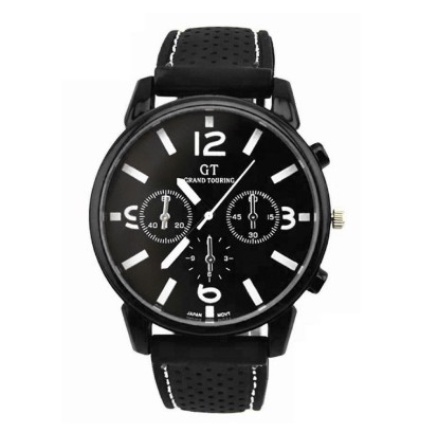 ✅COD SW033 Jam Tangan Pria GT Sport Korean Fashion-Putih