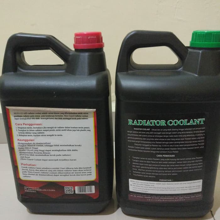 1 galon air radiator coolant cairan anti karat mobil (5 liter)