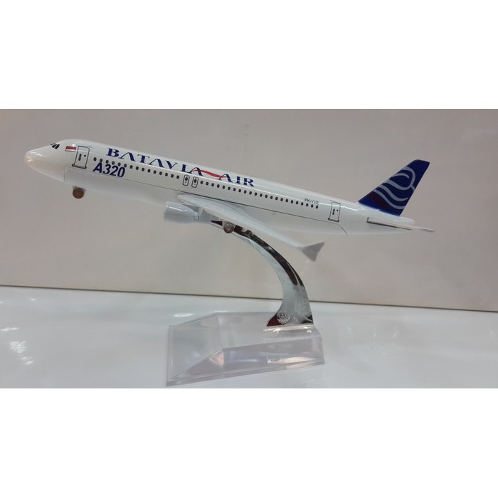 Batavia Air Pesawat Terbang Full Diecast ( PT068 )