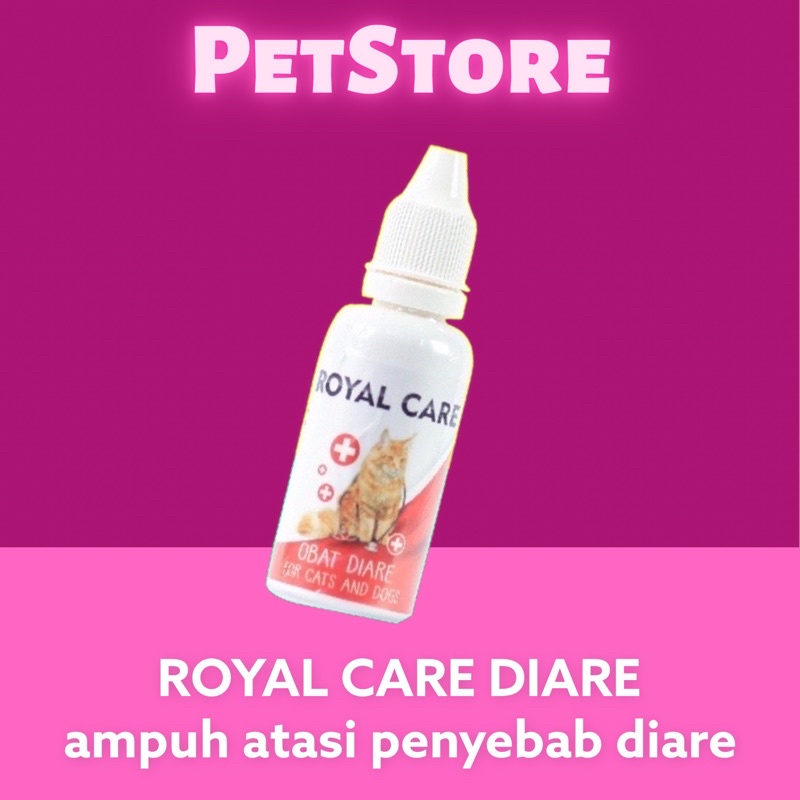 Obat Diare Kucing ROYAL CARE DIARE herbal