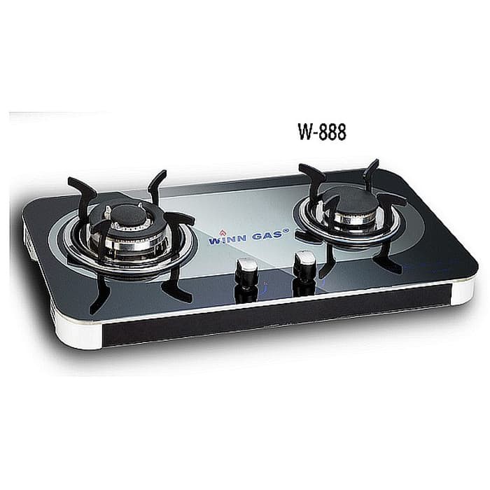 Kompor Gas Tanam 2 Tungku Winn Gas W-888 / Gas Stove